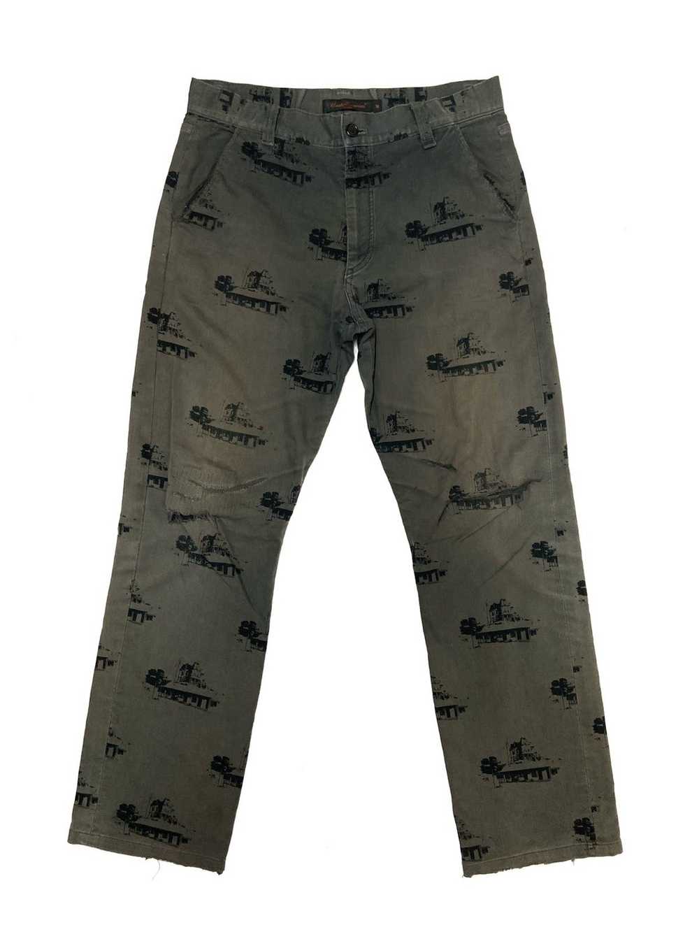 Undercover Undercover AW02 Psycho House Pants Wit… - image 1