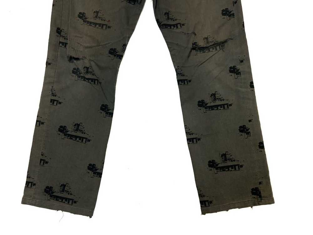 Undercover Undercover AW02 Psycho House Pants Wit… - image 4