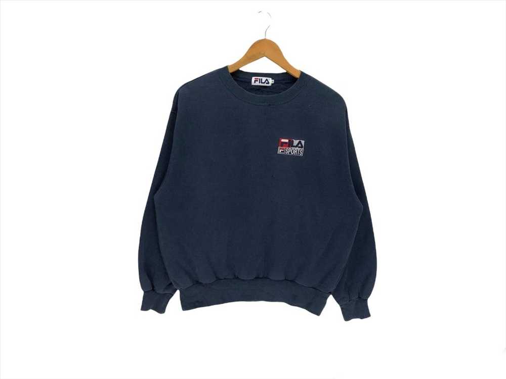 Fila × Vintage Vintage Fila Small Logo Sweatshirt - image 1