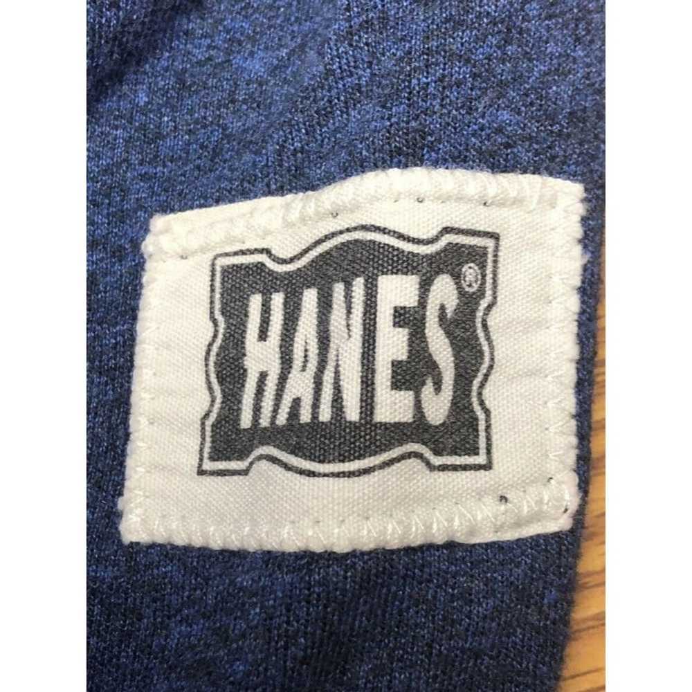 Hanes Vintage Hanes Crewneck Sweatshirt Large Bla… - image 2