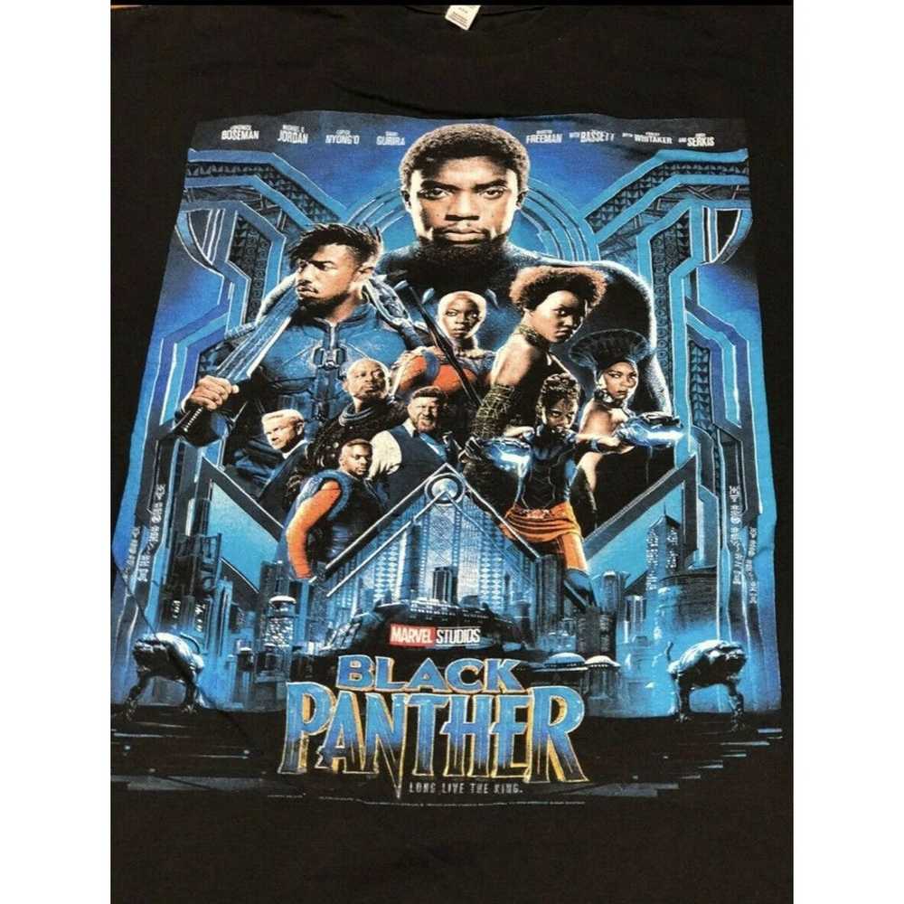 Movie Black Panther Shirt Medium Adult - image 2