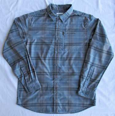 Columbia Columbia Long Sleeve Button Front Cotton 