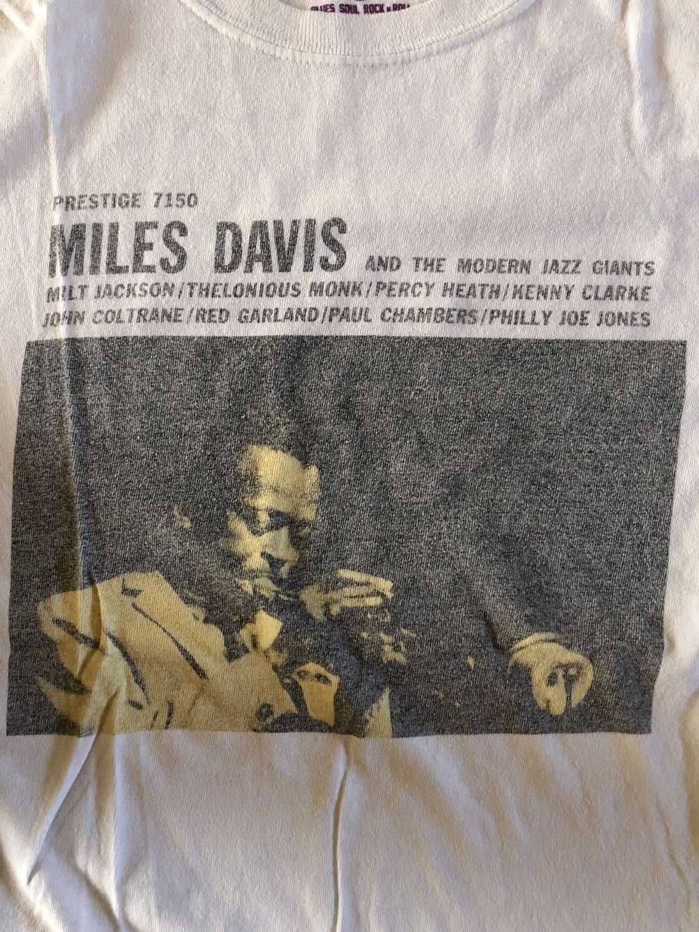 Band Tees Miles Davis Tee - image 2