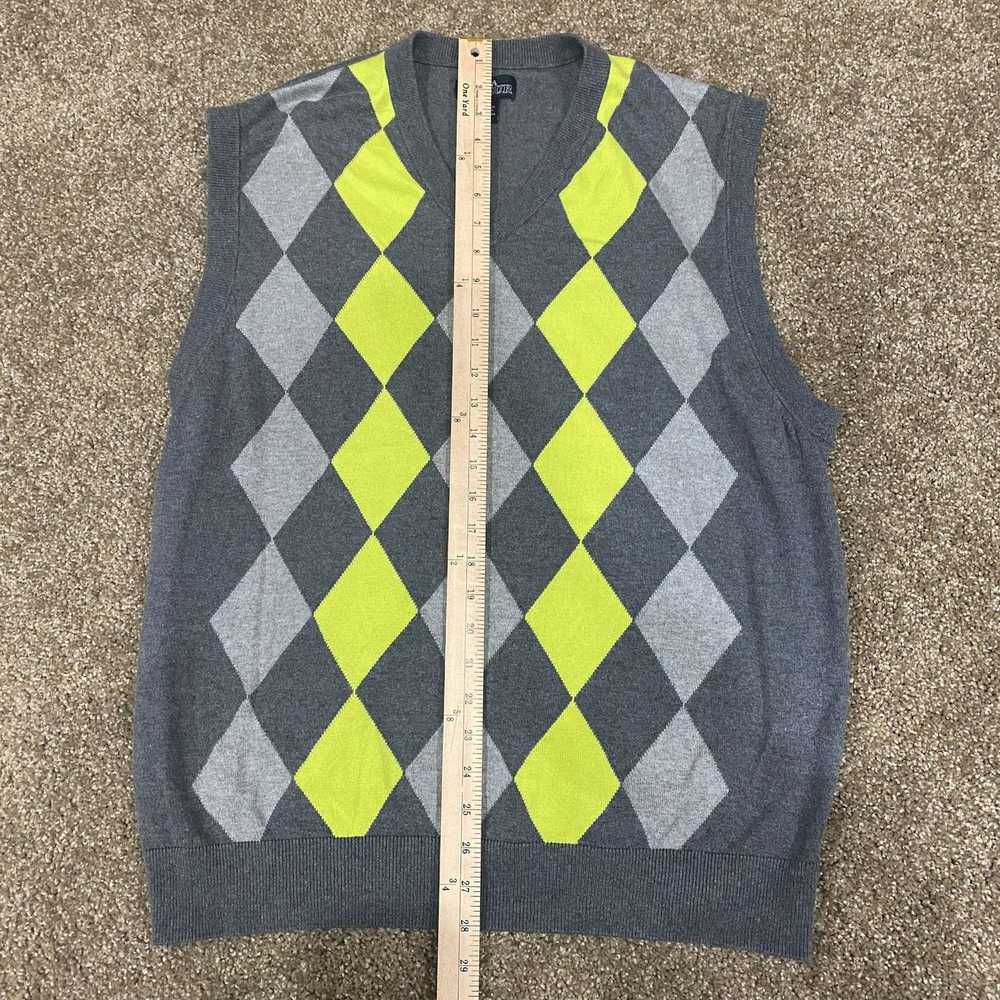 Pga Tour PGA Tour Mens Argyle Sweater Vest Golf X… - image 7