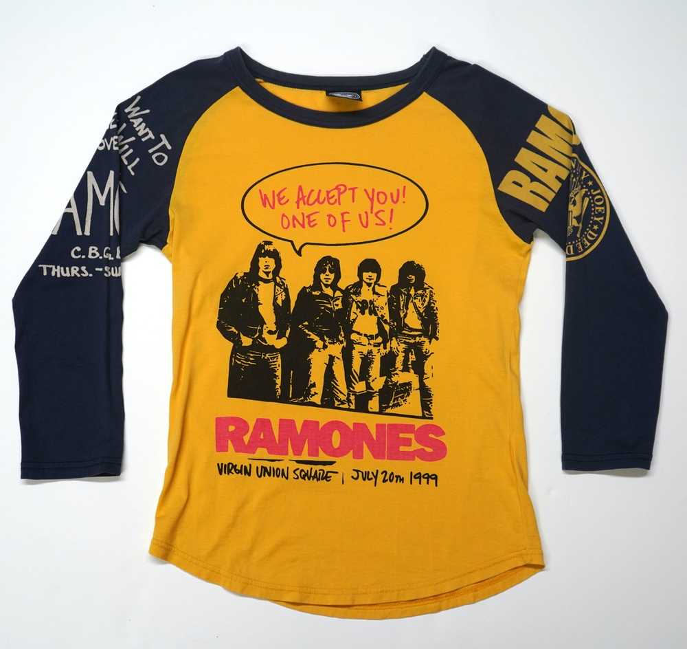 Hysteric Glamour Hysteric Glamour Ramones Long Sl… - image 1