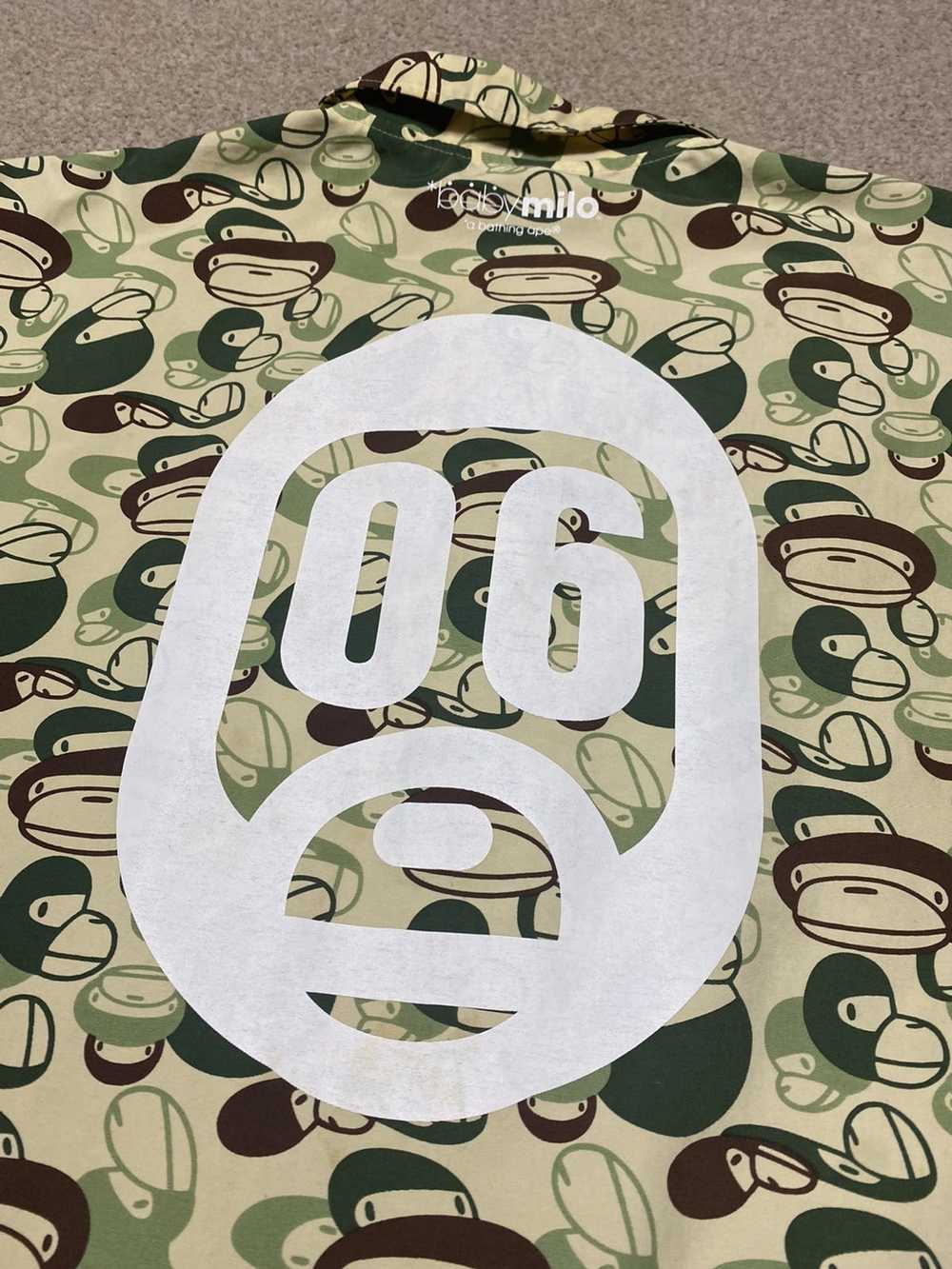 Bape × Nigo OG 2006 Bape Baby Milo Green Camo Coa… - image 7