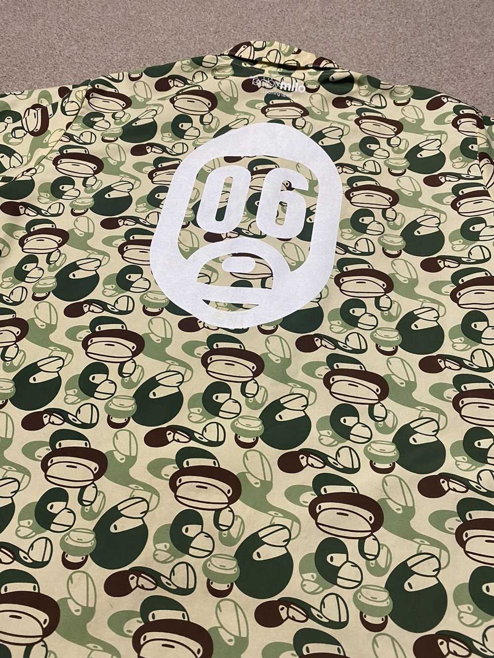 Bape × Nigo OG 2006 Bape Baby Milo Green Camo Coa… - image 8