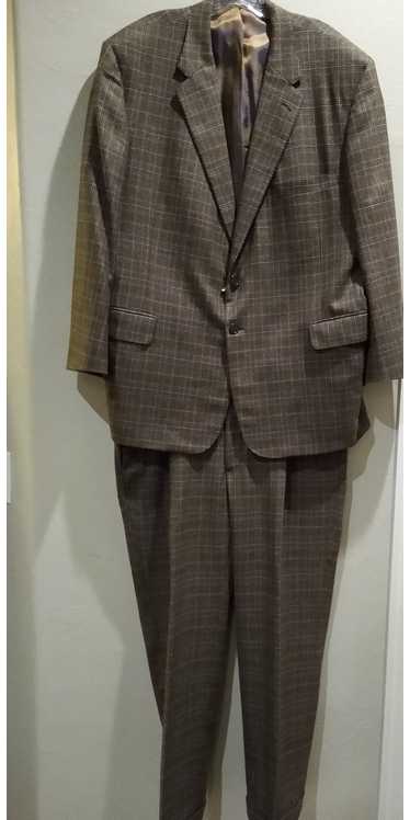 Hickey Freeman 100% Wool Hand Tailored Suit