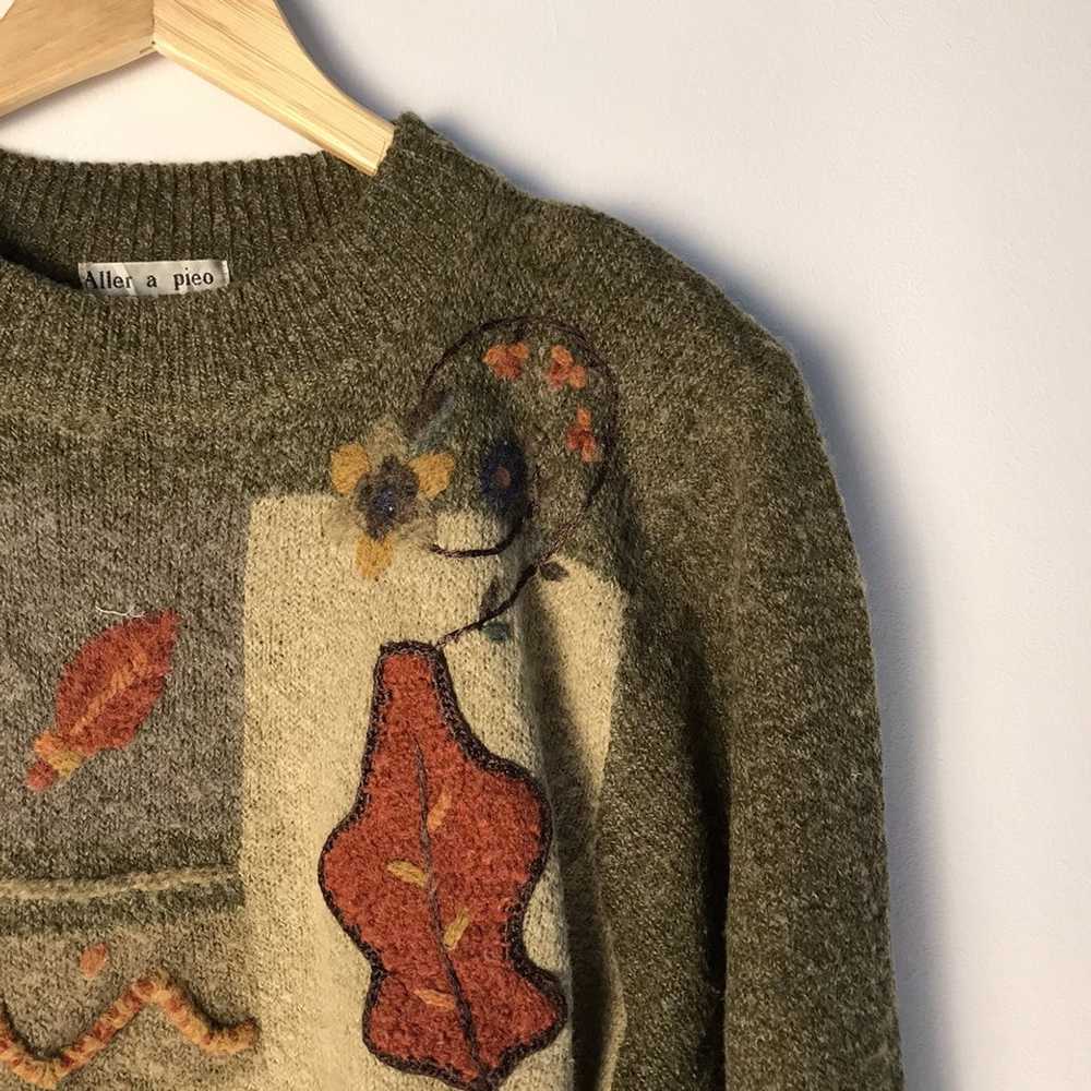 Coloured Cable Knit Sweater × Vintage Vintage 🔥 … - image 6