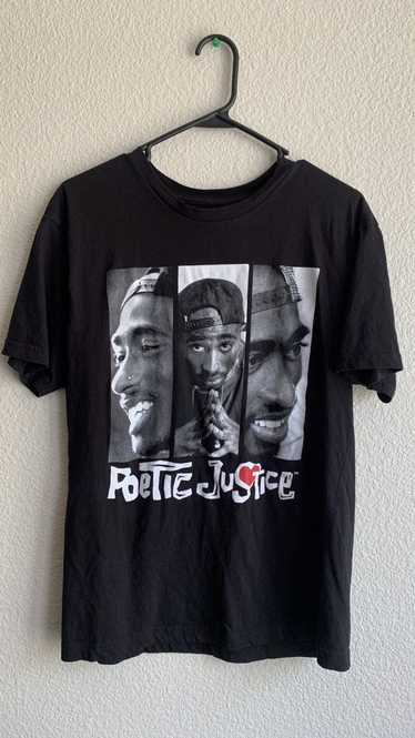 Rap Tees × Vintage Tupac Poetic Justice Tee Shirt