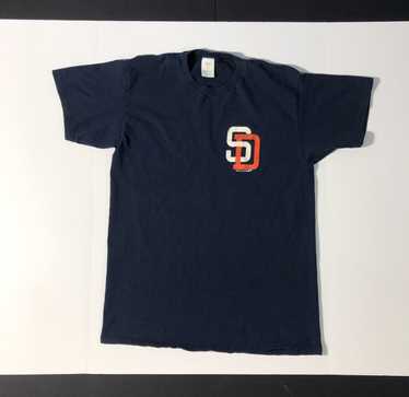 San Diego Padres 1969-1984 Swinging Friar Embroidered T-Shirt S-6X, LT-4XLT  New