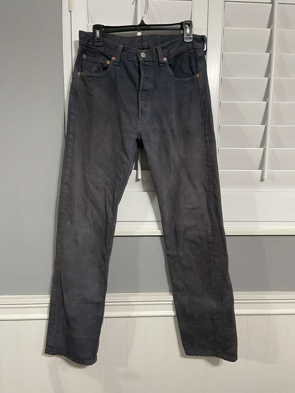 Levi's Levi's 501 Vintage Faded Bluish Purple Den… - image 1