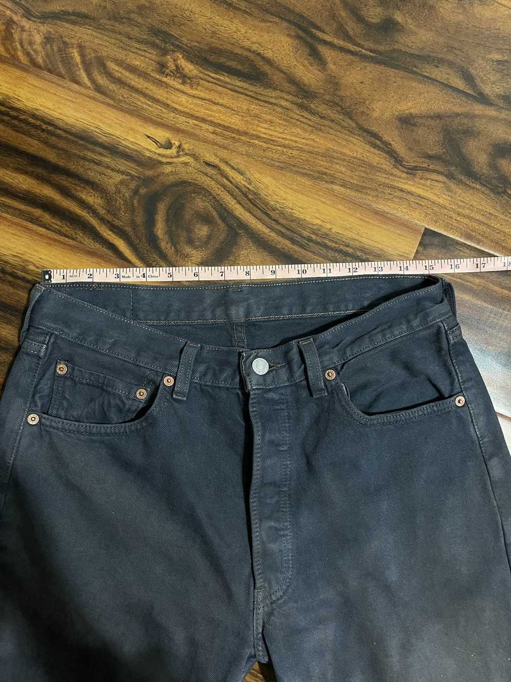 Levi's Levi's 501 Vintage Faded Bluish Purple Den… - image 5