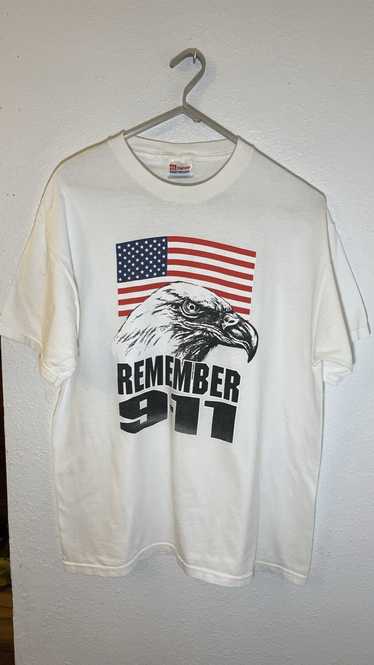 Hanes × Thrifted × Vintage Remembering 9/11 tee