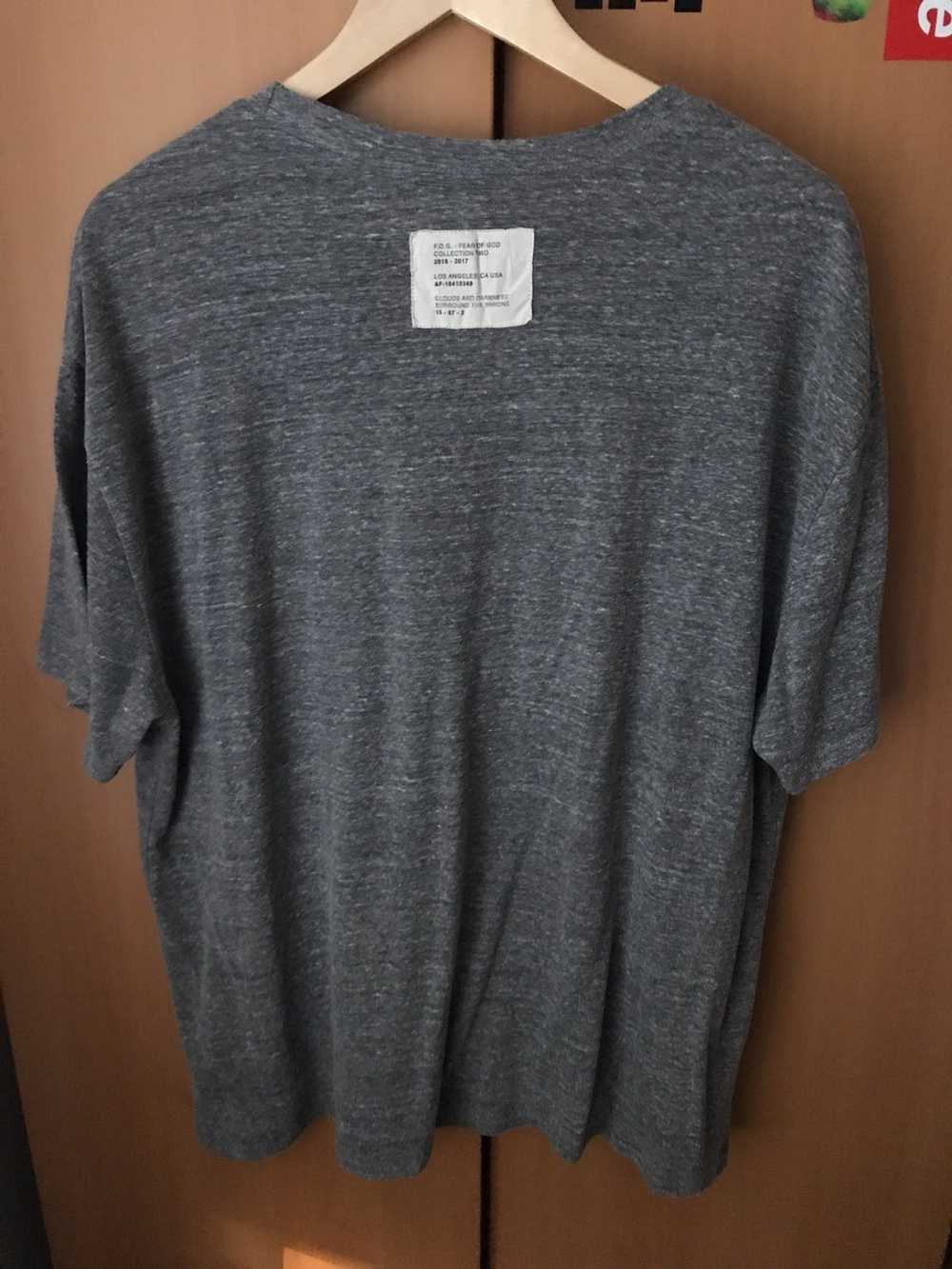 FOG × Pacsun Collection Two Grey Basic T Shirt Tee - image 2