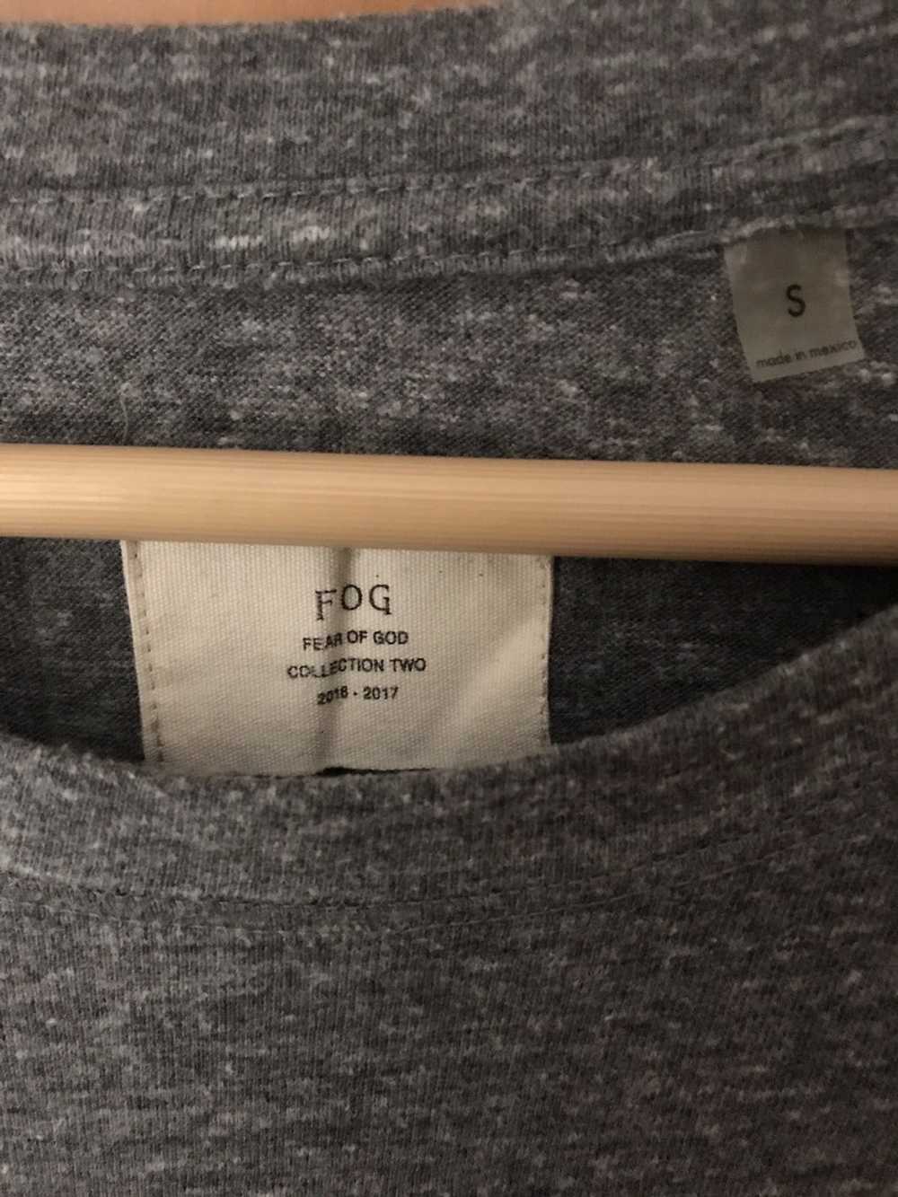 FOG × Pacsun Collection Two Grey Basic T Shirt Tee - image 4
