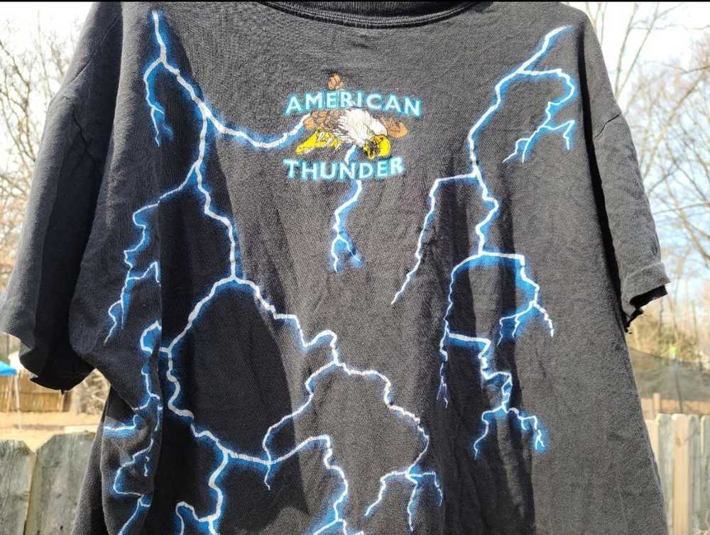Vintage American Thunder “ Merciful Death” Tee - image 2