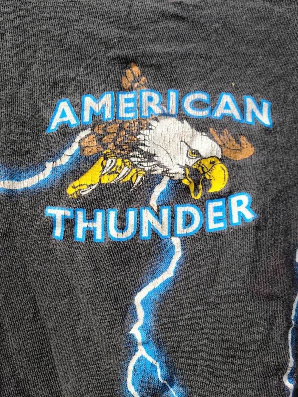 Vintage American Thunder “ Merciful Death” Tee - image 4