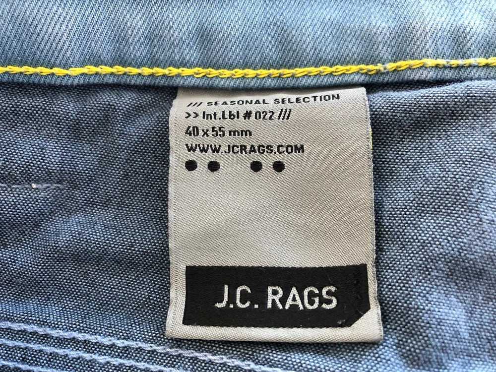 J.C. Rags Alpha RCV Vintage Blue curved leg pants - image 9