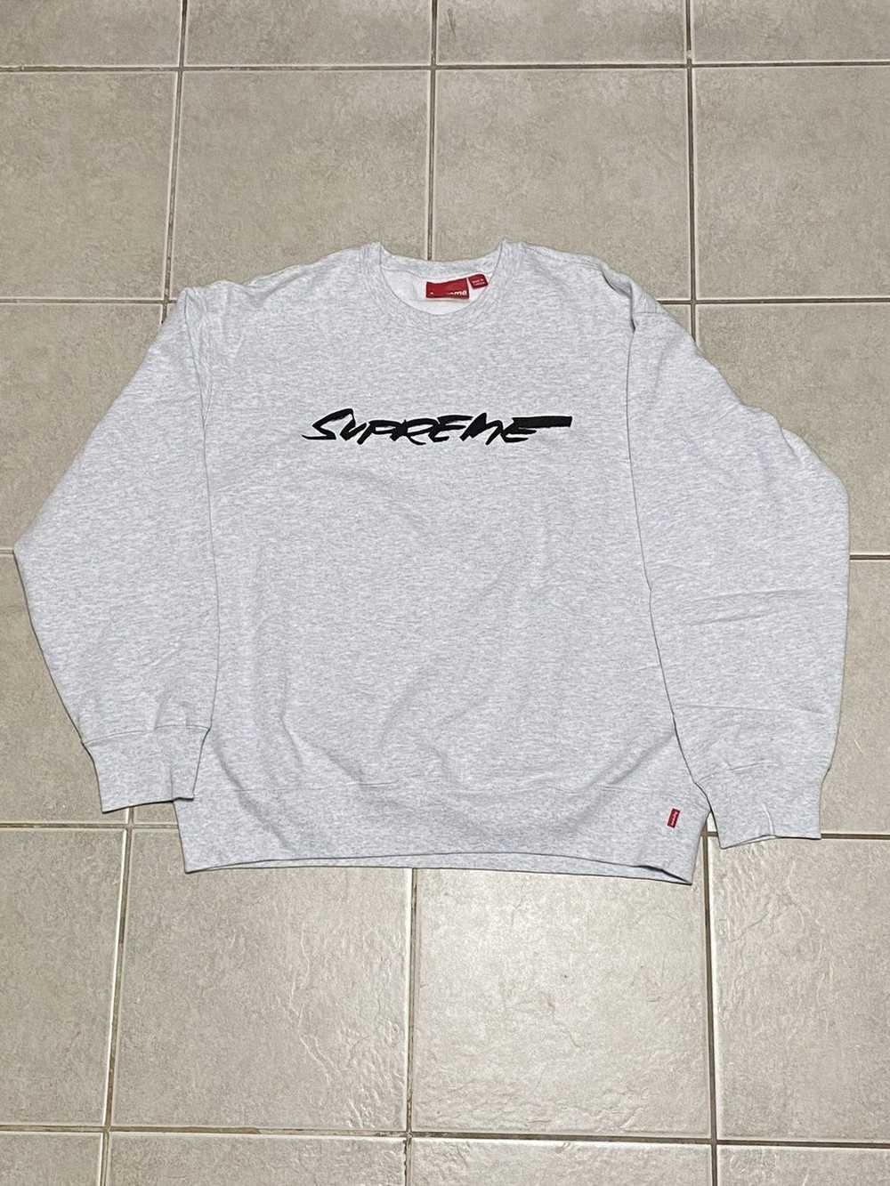 Supreme futura logo crewneck - Gem