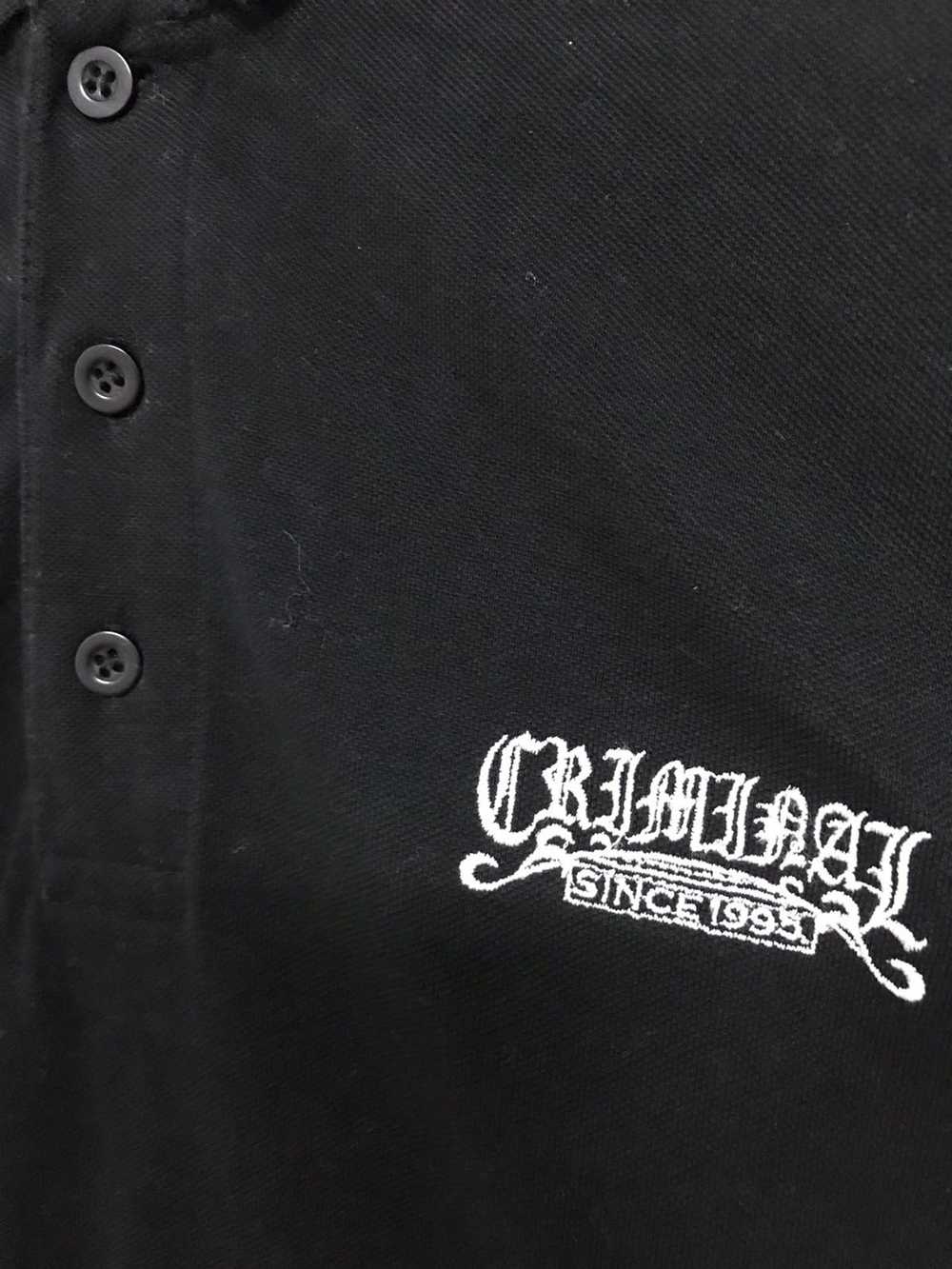 Streetwear Criminal 1995 Embroidery Logo - image 5