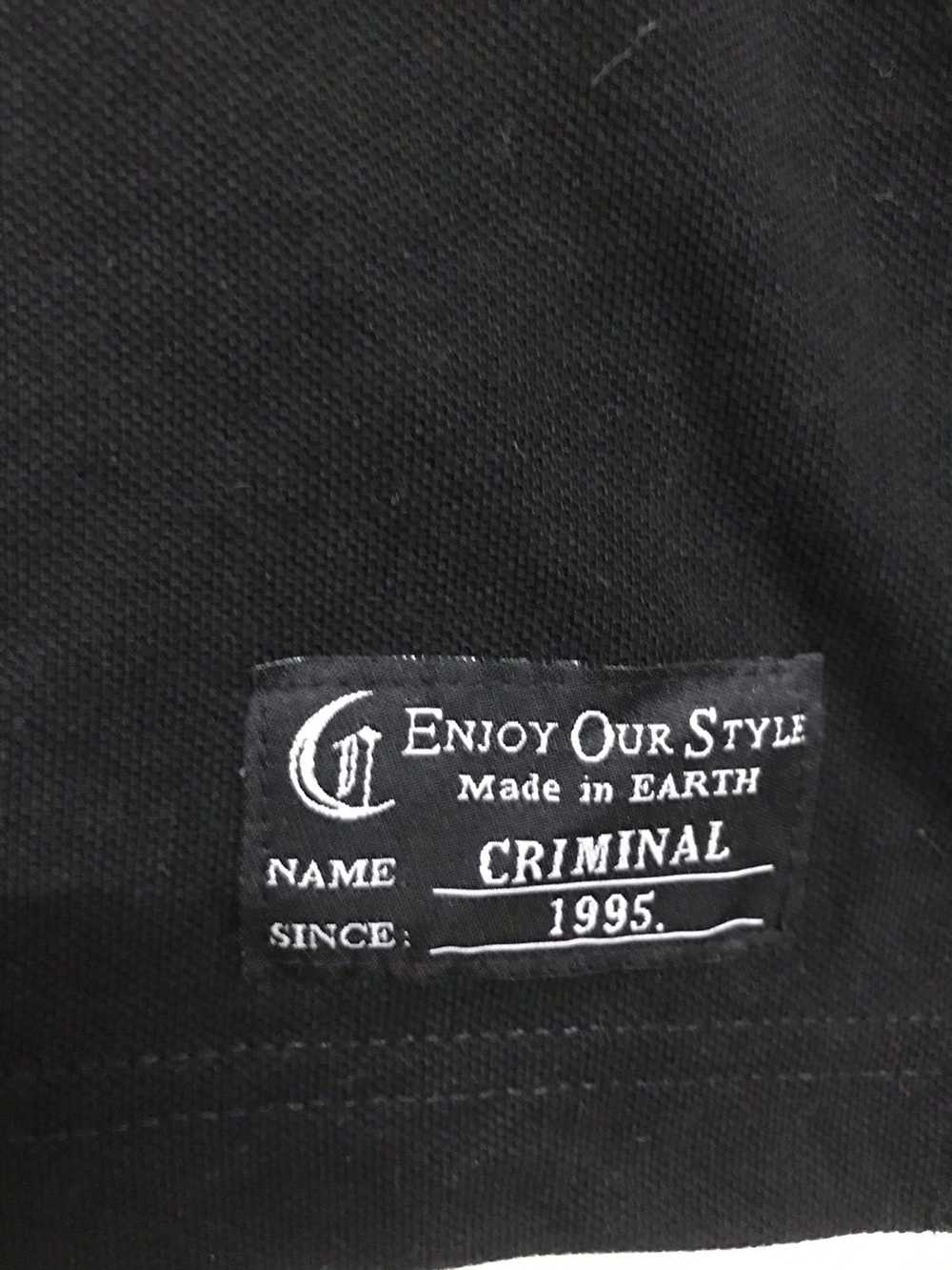 Streetwear Criminal 1995 Embroidery Logo - image 6