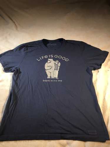 Life Is Good Life is Good x Blue Graphic Tee
