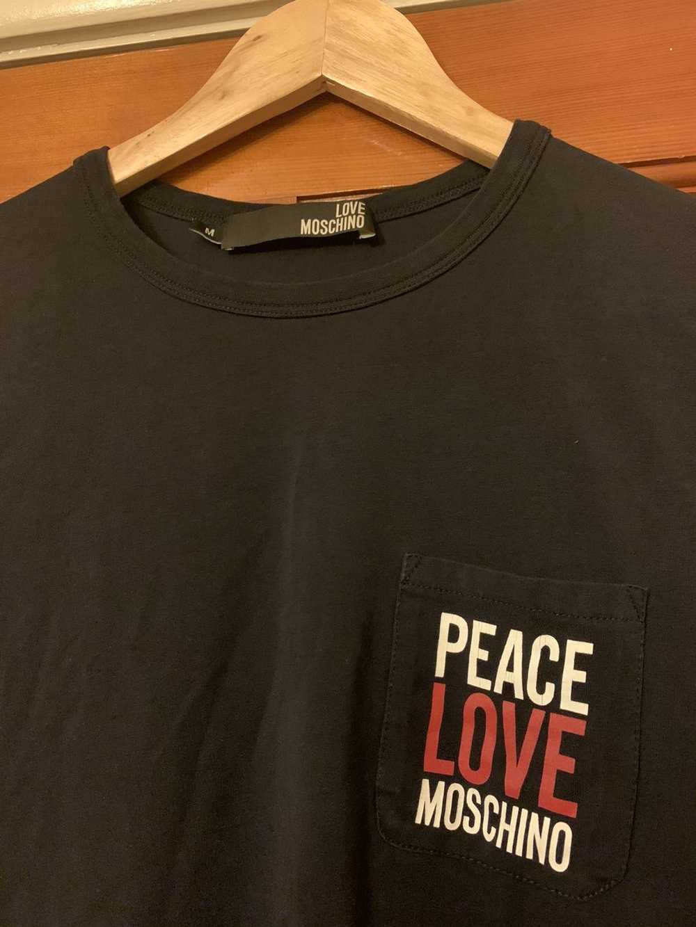 Designer × Moschino × Rare *RARE* Moschino Peace … - image 2