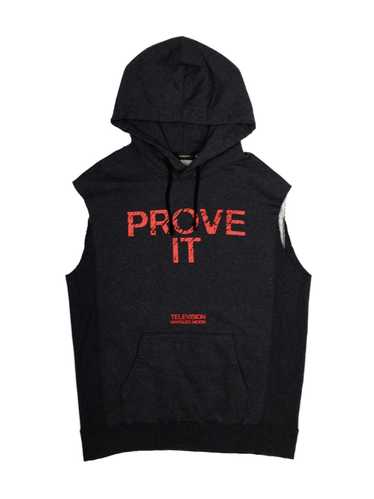 Undercover 'Prove It' Cutoff Sleeveless Hoodie