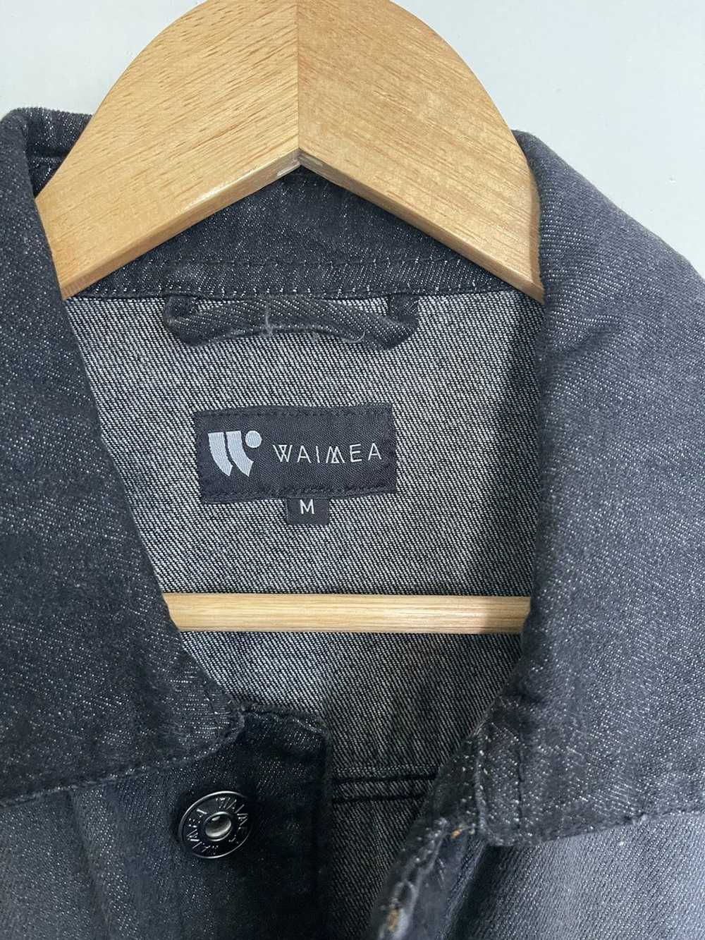 Waimea Distressed black Denim Jacket - image 7