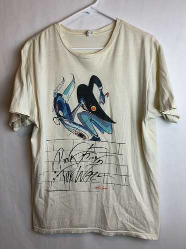 Anvil 2012 Ton Blue Floyd The Wall Cream T-shirt U