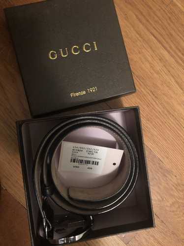 Gucci Gucci Signature Leather Belt