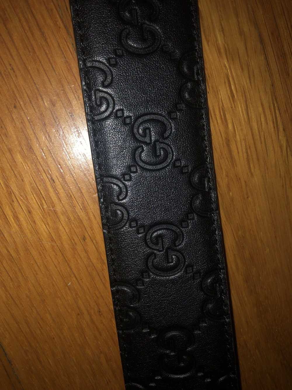Gucci Gucci Signature Leather Belt - image 3