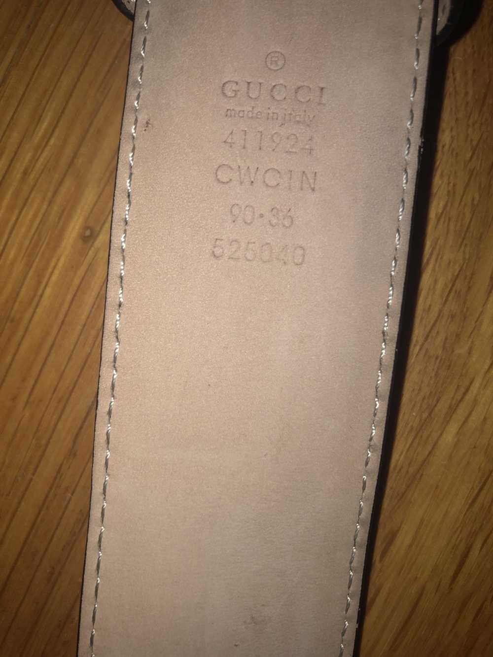 Gucci Gucci Signature Leather Belt - image 6