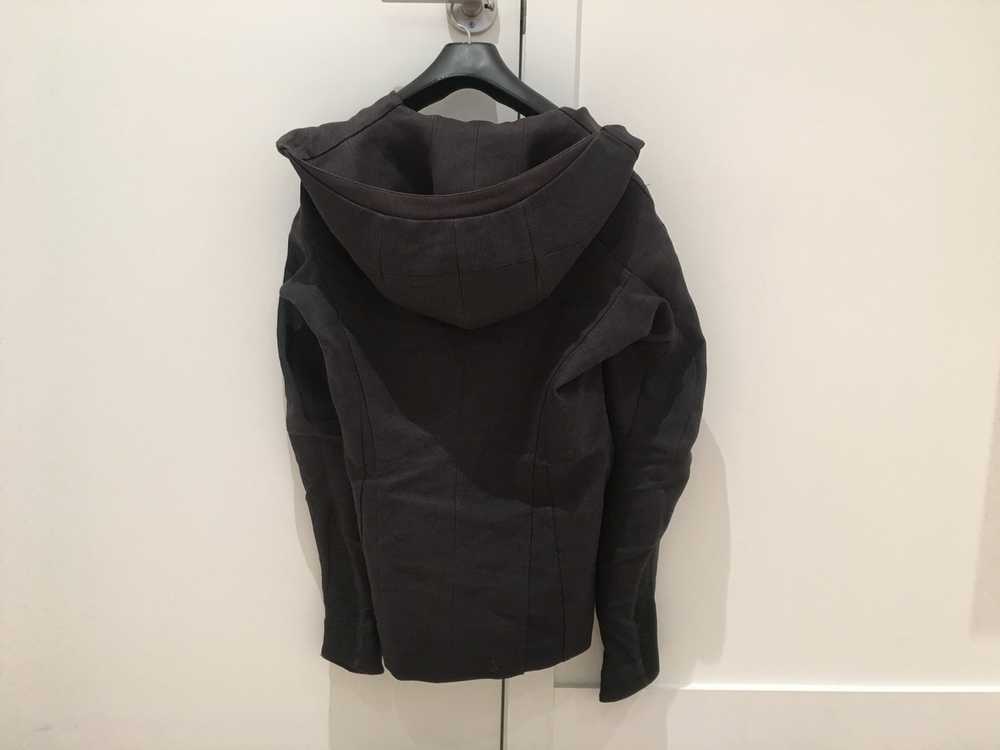 Devoa Charcoal Washi Stretch Hooded Jacket - Devo… - image 6