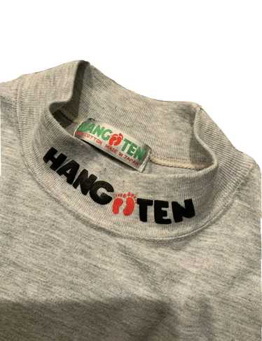 Hang Ten × Vintage 90s Hang Ten Japan Mock Neck S… - image 1