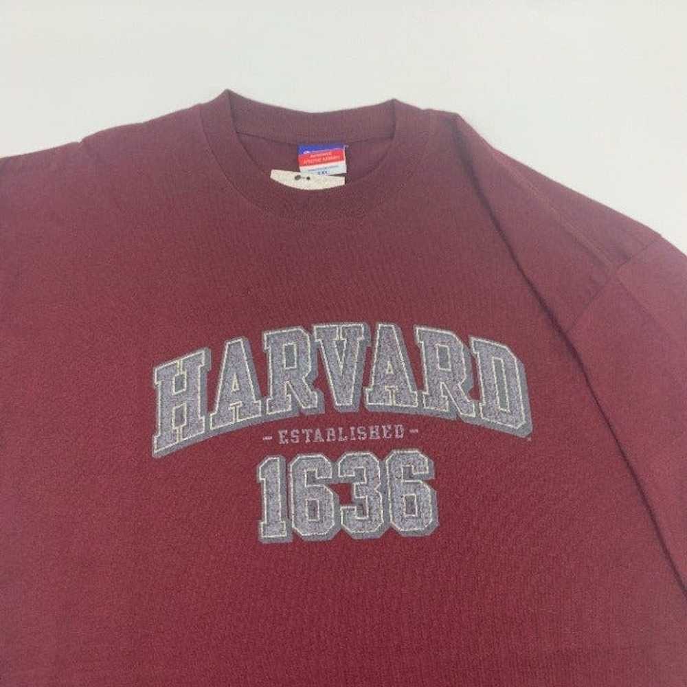 Champion Vintage Harvard Champion T-shirt Size 2XL - image 6