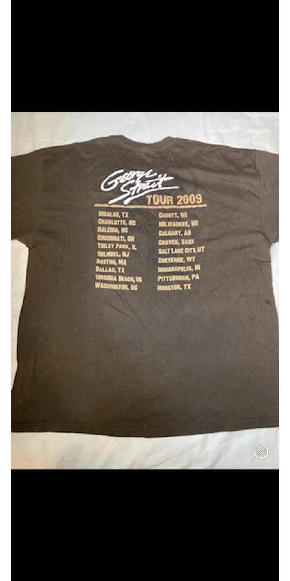 Band Tees × Vintage ‘09 George Strait Tour tee - image 2