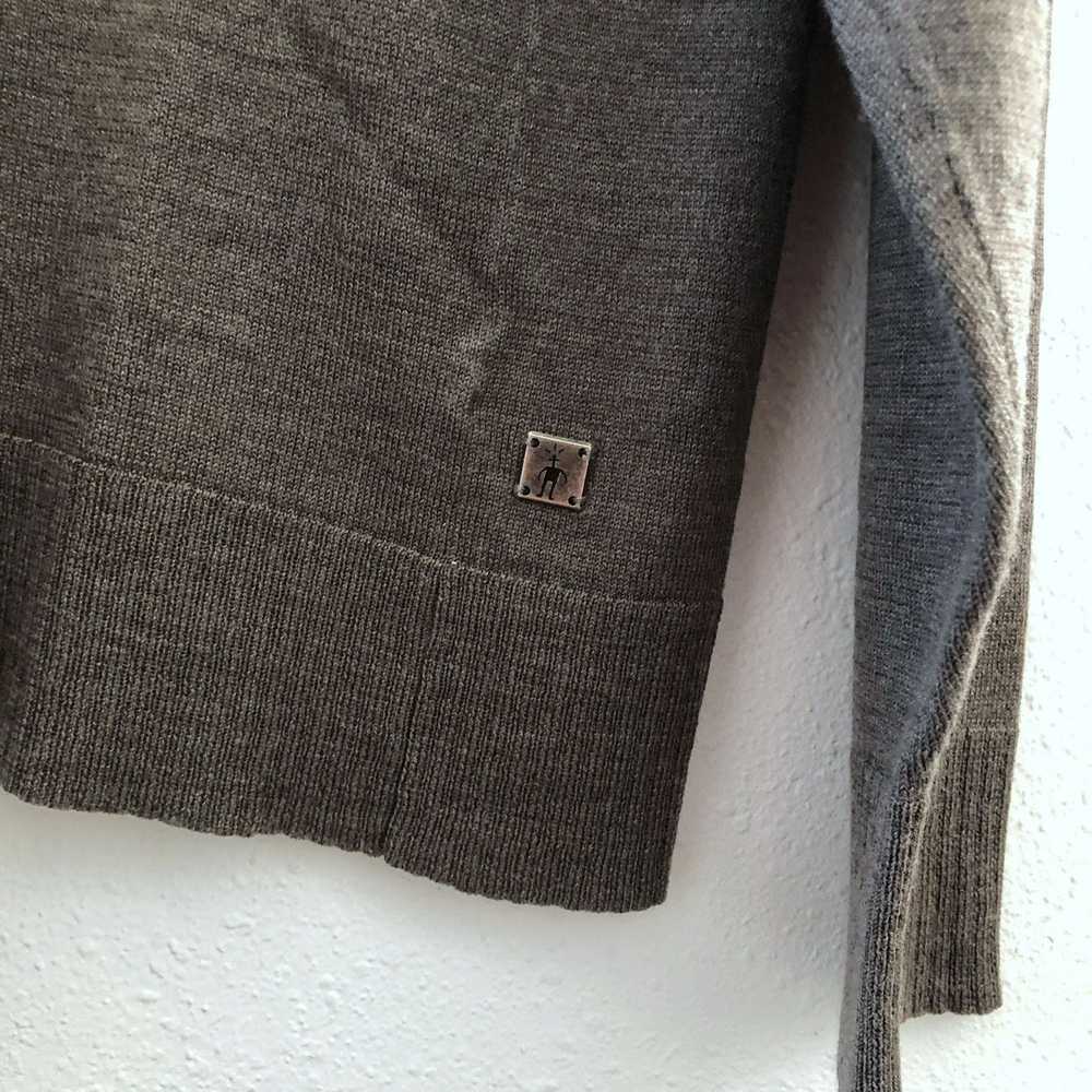 Smart Wool SMARTWOOL Brown Kiva Ridge V-Neck Meri… - image 8