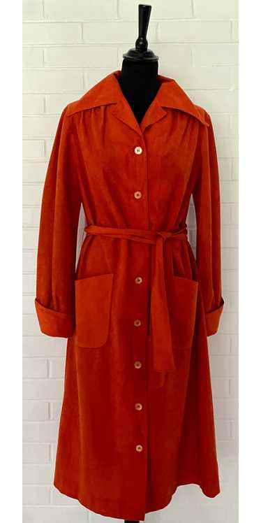 1970s Edith Flagg Trench Dress