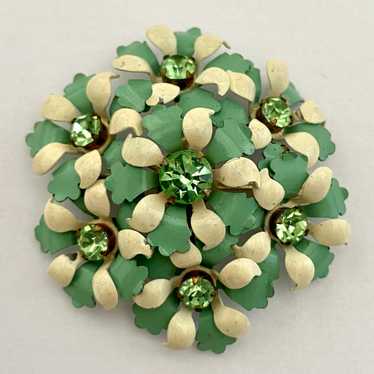 1956 Sarah Coventry Mardi Gras Brooch - image 1