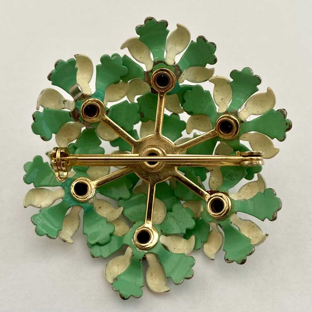 1956 Sarah Coventry Mardi Gras Brooch - image 3