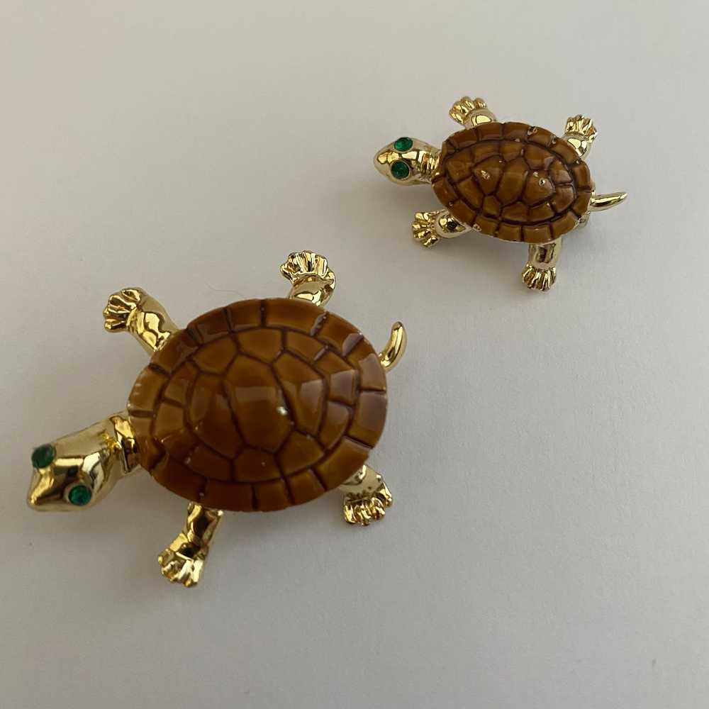 Late 50s/ Early 60s Turtle Scatter Pins - image 2