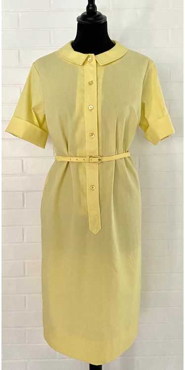 1950s Lady Bird Classic Belted Shirt Dress - image 1