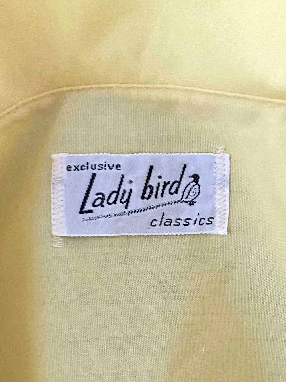 1950s Lady Bird Classic Belted Shirt Dress - image 5