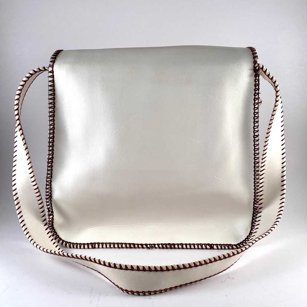Late 60s/ Early 70s Embroidery Embellished Handbag - image 5