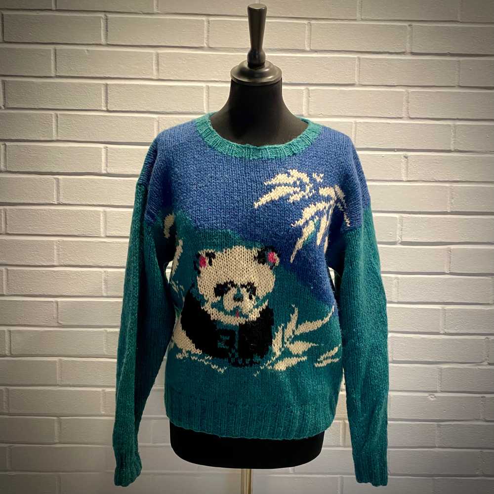 Late 70s/ Early 80s Woolrich Wool Panda Sweater - image 2