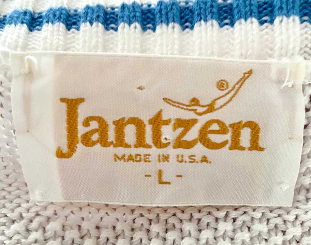 Late 80s Early 90s Jantzen Nautical Sweater - image 7