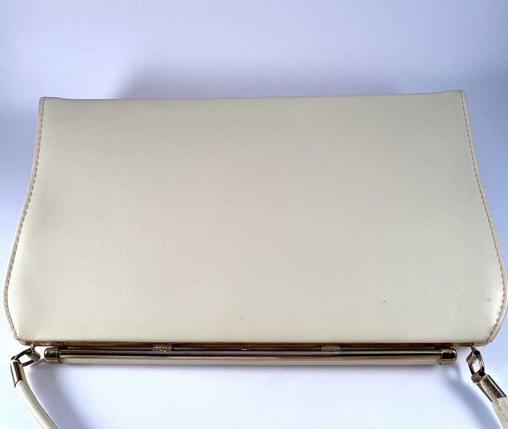 Late 50s/ Early 60s Ivory Handbag - image 3