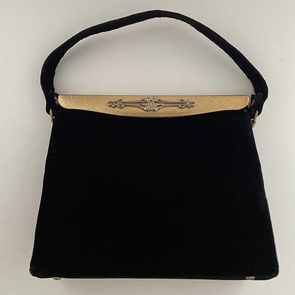 Late 50s/ Early 60s Bobbie Jerome Velvet Handbag - image 2